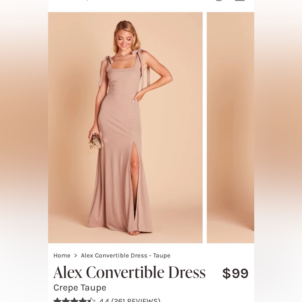 Birdy Grey Taupe Bridesmaid Dress